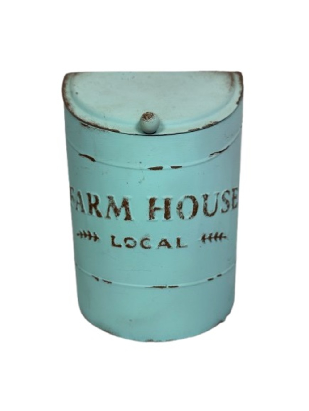 Farm House Local Vintage-Style Mint Canister